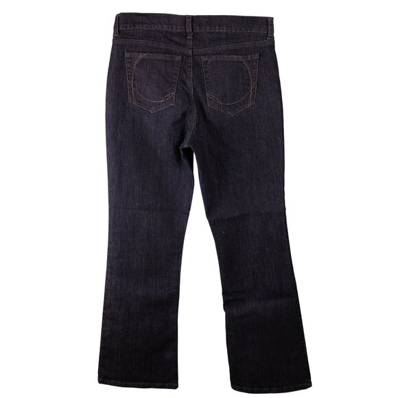 Gloria Vanderbilt Size 8 Petite Jeans Gabby Bootleg Indigo - Picture 2 of 6